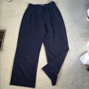 Abercrombie & Fitch Navy Dress Pants Straight Leg